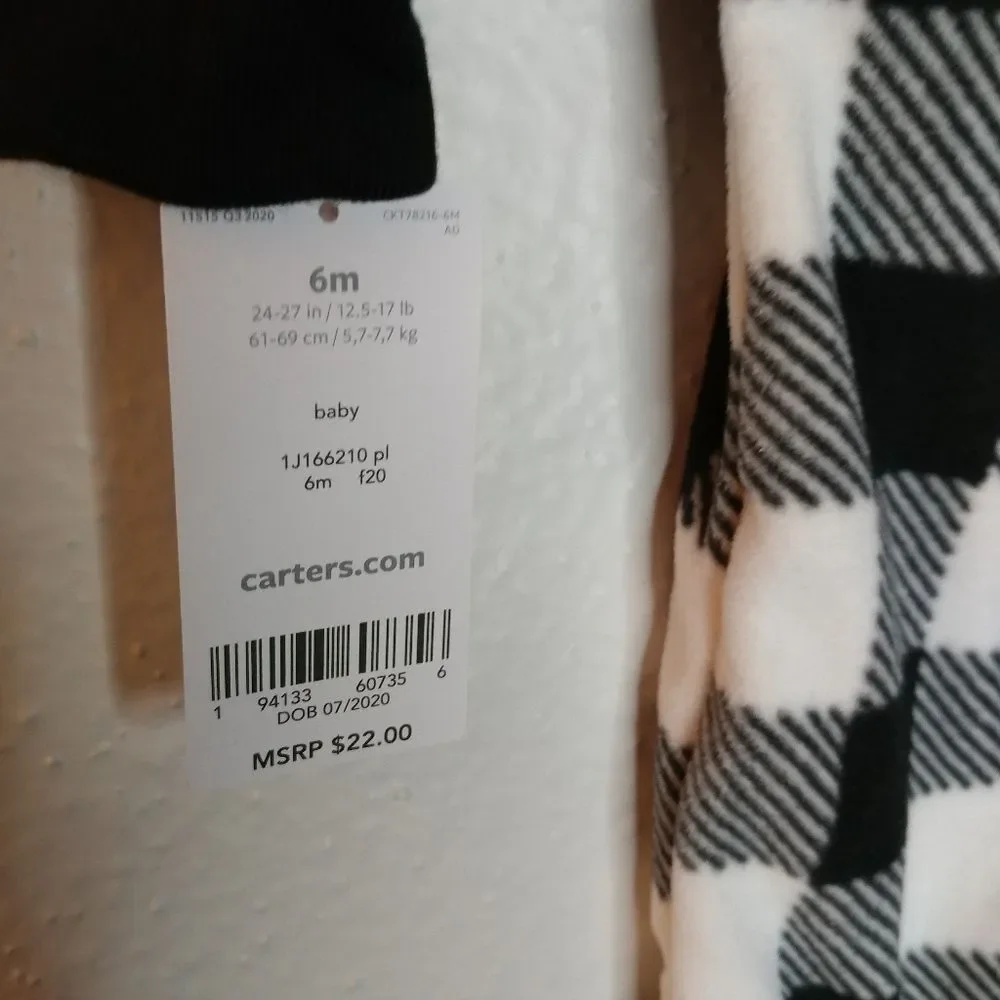 Carters Fluffy Onesie